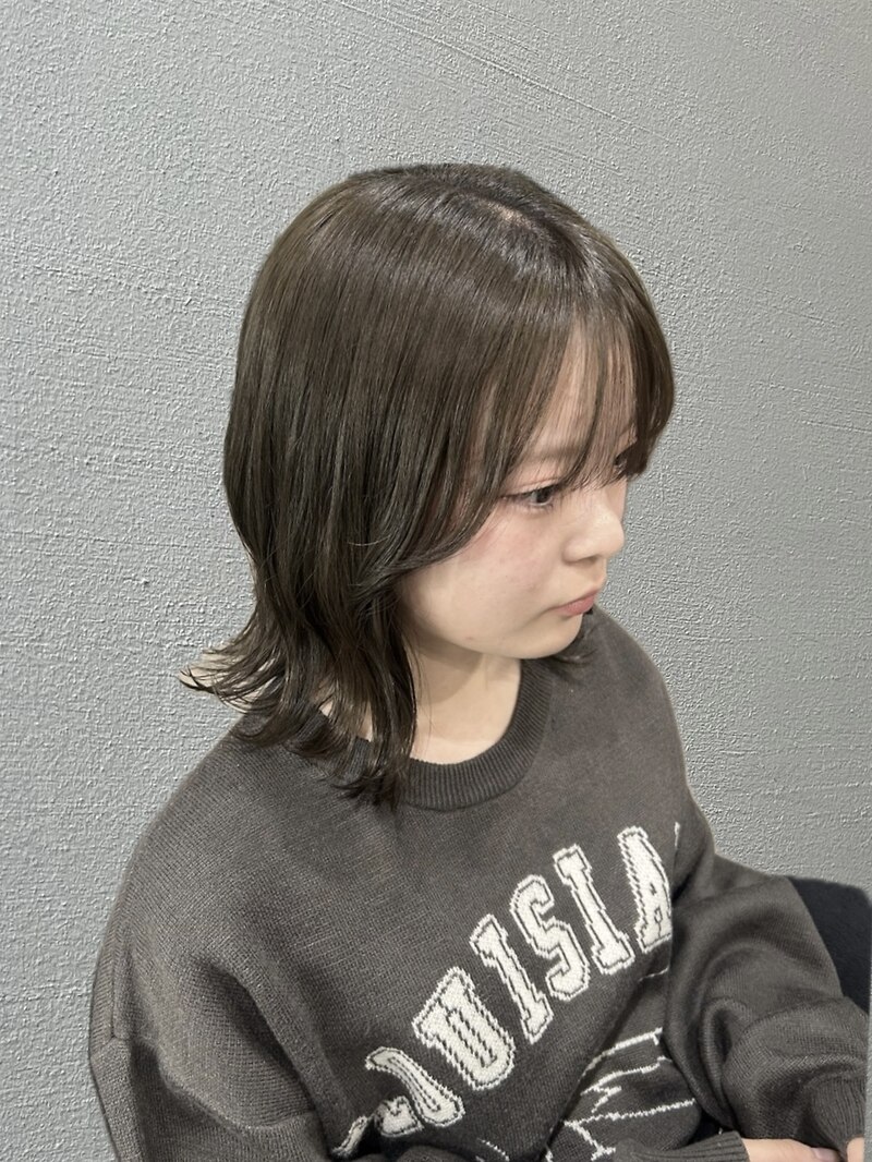 透明感カラー&times;ゆるふわ巻き