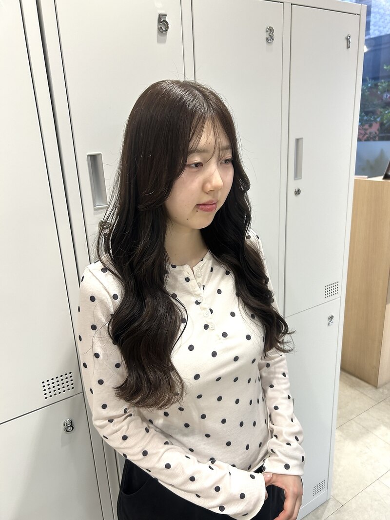 ゆるふわ韓国ヘア