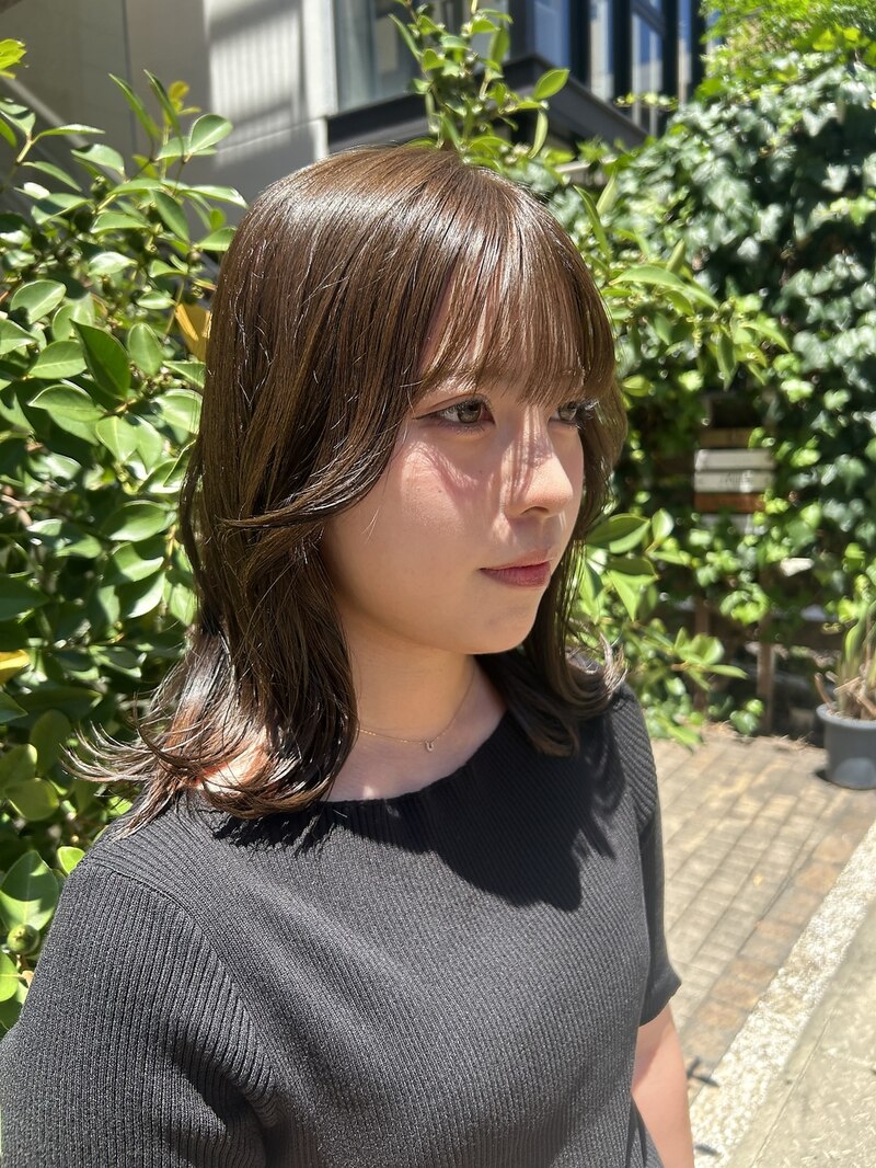 透明感たっぷりオリーブベージュ