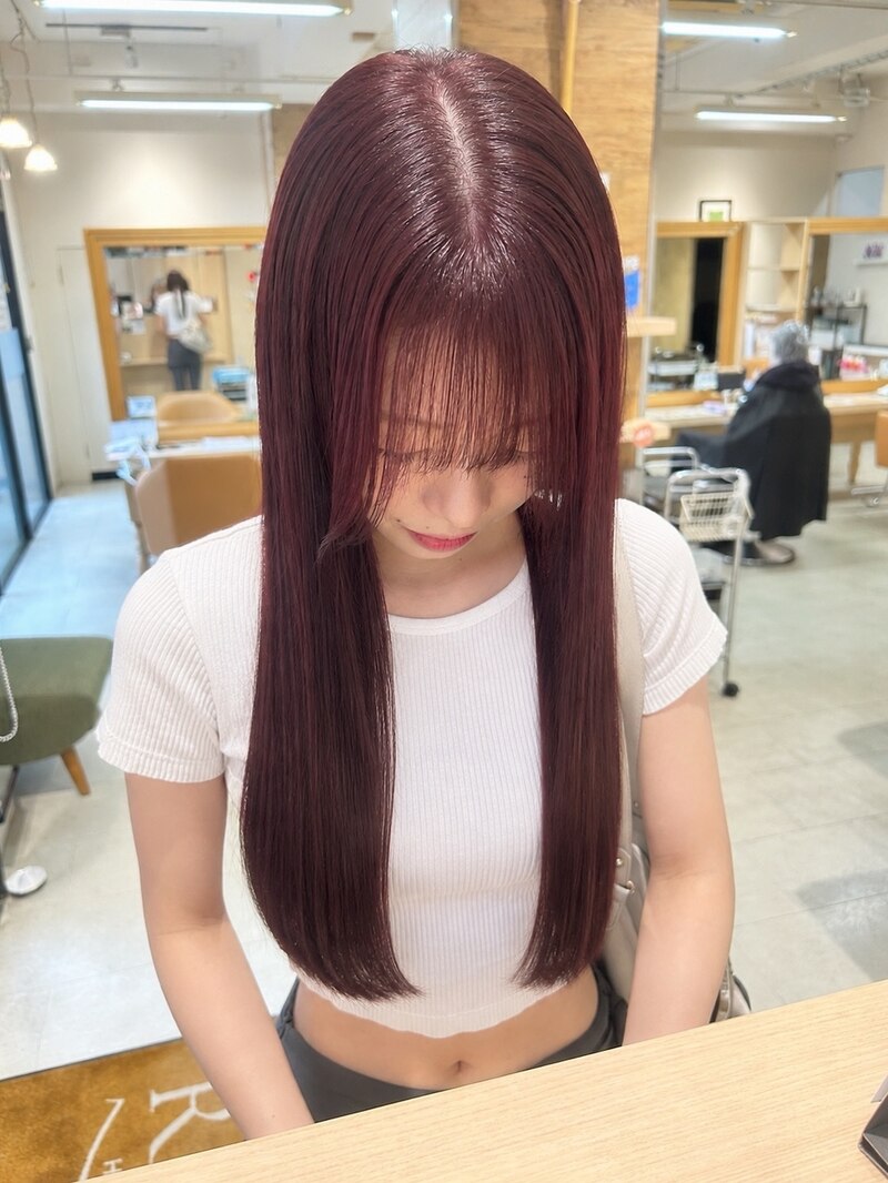 髪質改善ストレート